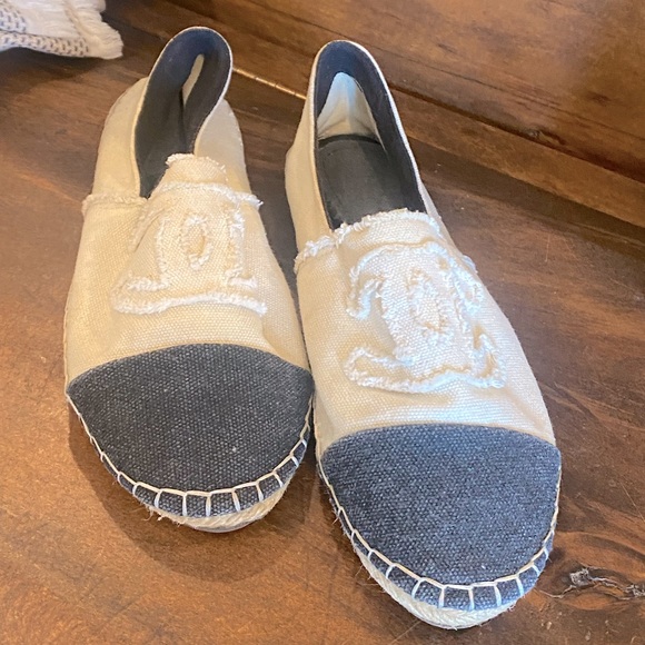Authentic Chanel Espadrilles - Picture 1 of 11